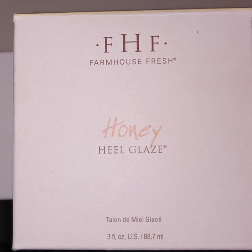 Farmhouse Fresh heel glaze.